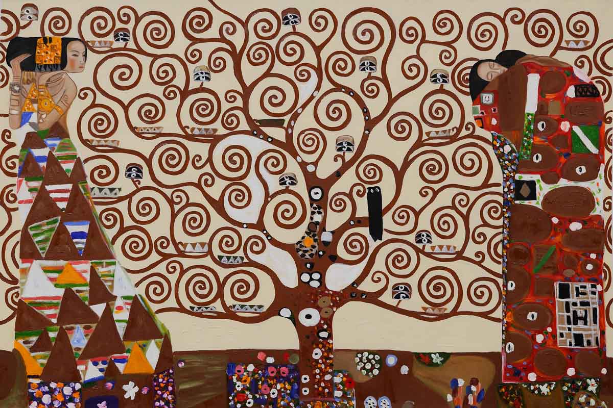 tree of life full - Gustav Klimt Paintings